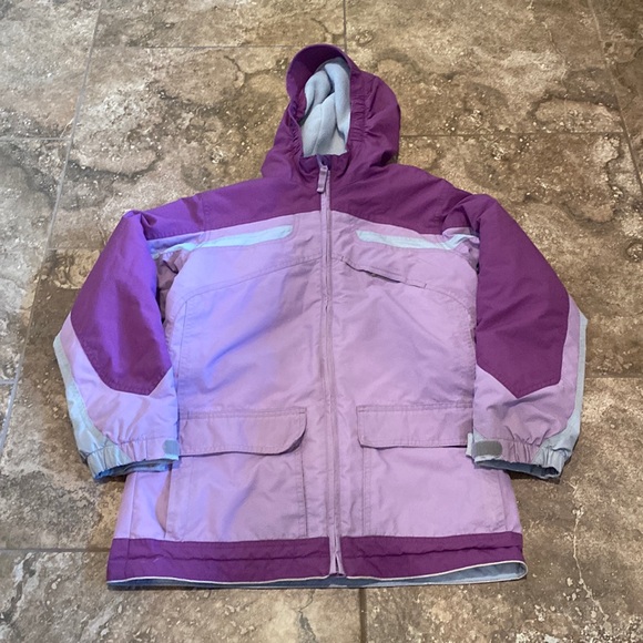 Lands’ End Girls M (10-12) Purple Jacket - Picture 1 of 3